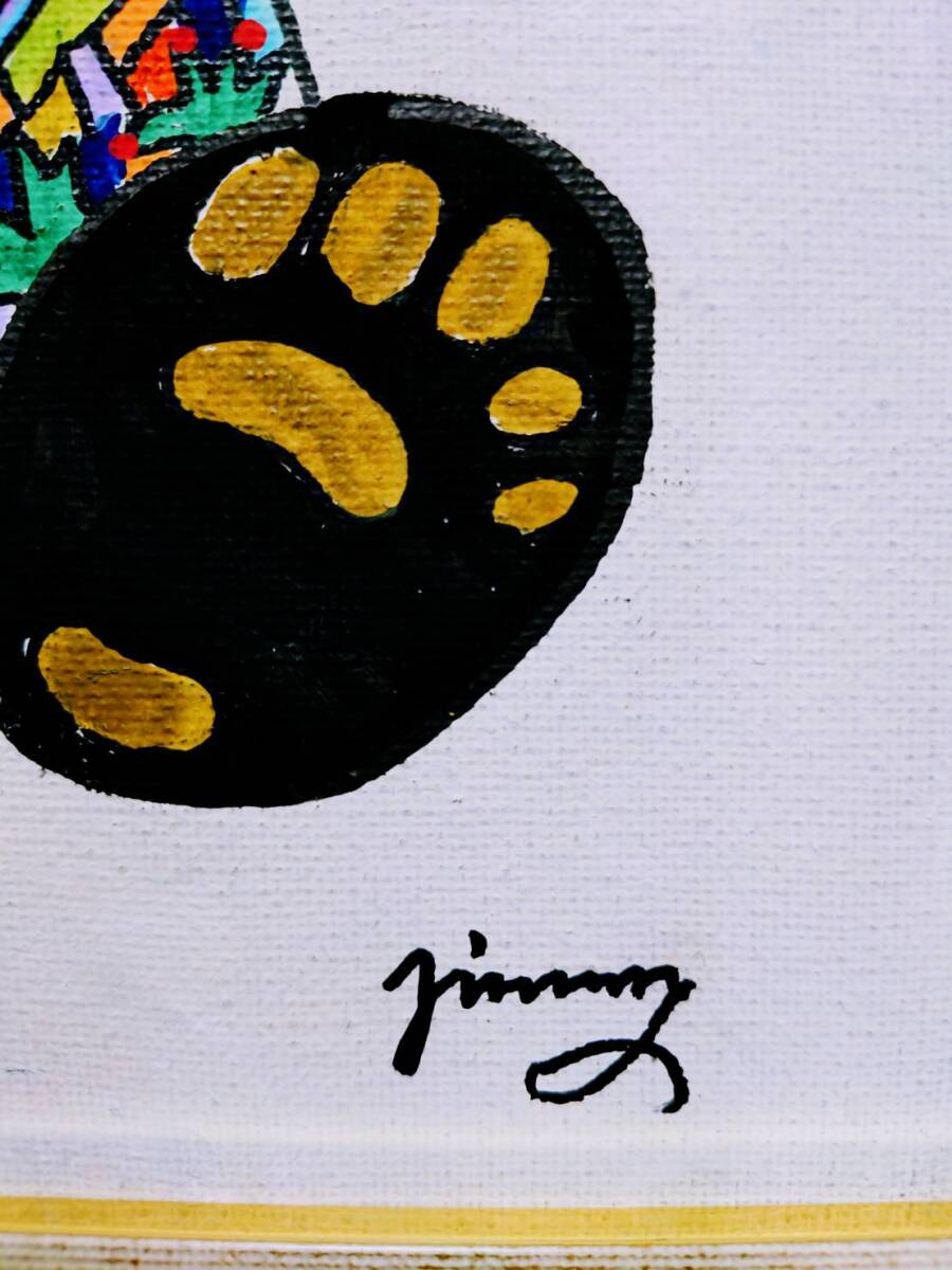 模写】ジミー大西【パンダ】手描き作品/人気作家/人気作品/表裏サイン