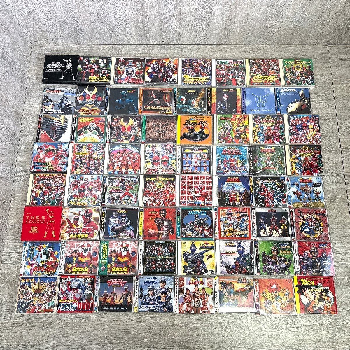 4340-100 【1円～】特撮・アニメ系 CD 大量まとめ 仮面ライダー