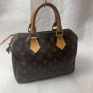 Louis Vuitton モノグラム　スピーディー25 南京錠付き ルイヴィトン スピーディ 25のYahoo!オークション(旧ヤフオク!)の相場