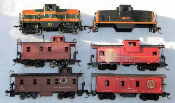 BACHMANN　GE44トンとカブース　ジャンクで　