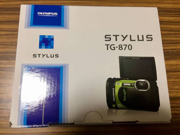 新品 未使用 OLYMPUS STYLUS TG-870 Tough グリーン③