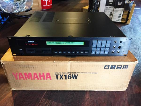 ○YAMAHA○ヤマハ○ステレオサンプラー○TX16W○FD・取説付(サンプラー 