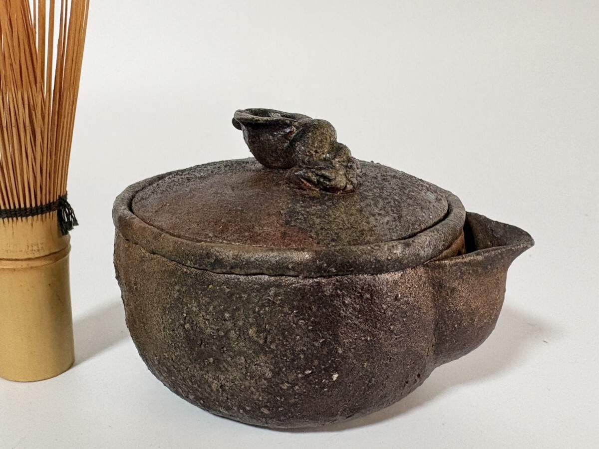 美術品・アンティーク・コレクション 備前焼【美品】16代宗得 木村宗得