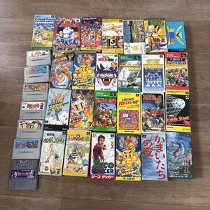 スーパーファミコンソフトまとめ売りの値段と価格推移は？｜114件の