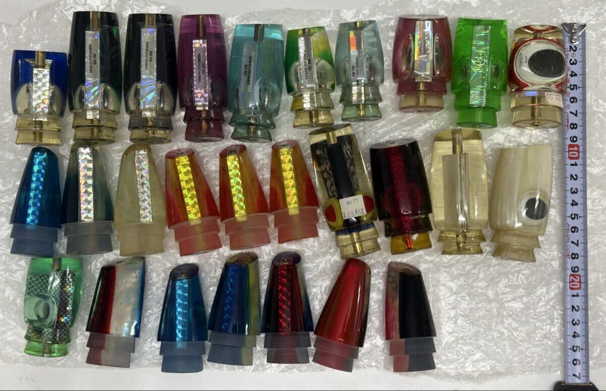 1円〜【ハワイ銘品多数】特大トローリングルアー大量セット MARLIN