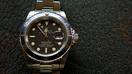 自動巻　３針　カレンダー　中古品