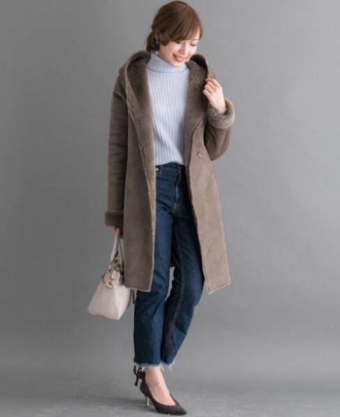 新品 アーバンリサーチ ムーンコート レディース DOORS rosso