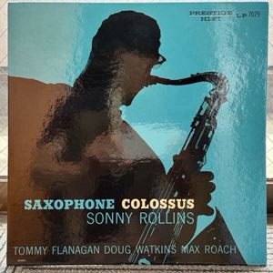 8位 極上AAクラス品 Sonny Rollins Saxophone Colossus US Prestige NJ 1958 プレスオリジナ
