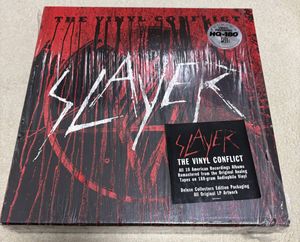 426位 slayer the vinyl conflict スラッシュ 激安 metallica megadeth anthrax motorhead blac