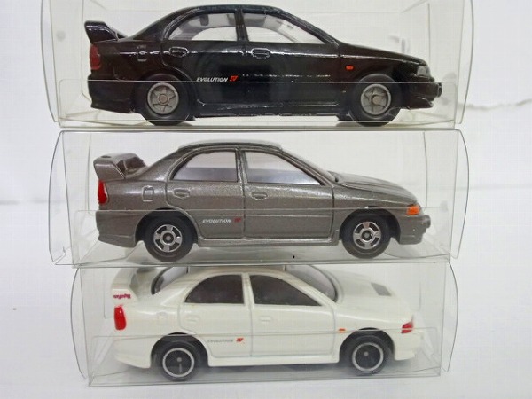 HOT，お買い得】 現状 トミカ ランサーエボリューションIV WRC他 4台