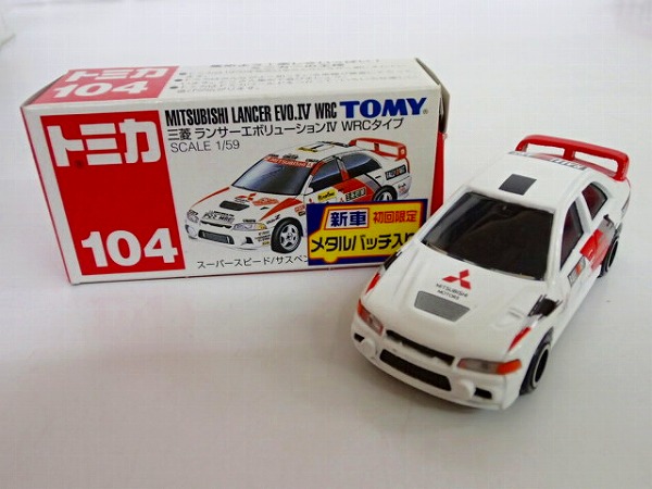HOT，お買い得】 現状 トミカ ランサーエボリューションIV WRC他 4台
