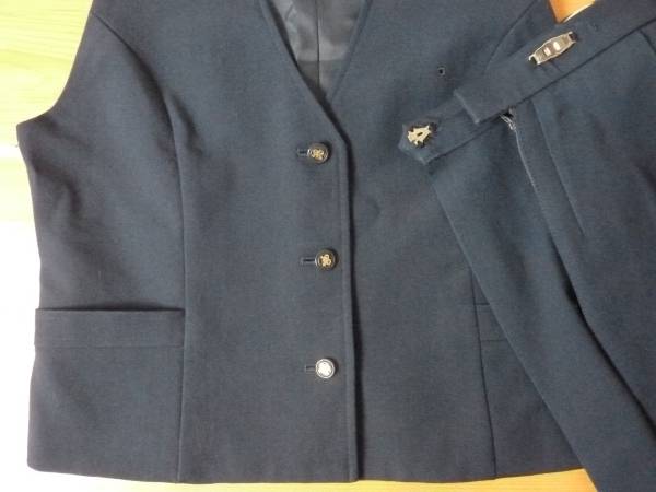 3941 冬♪制服♪江南高♪上下セット（洗濯済み）