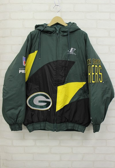 1J2036/LOGO7 NFL グリーンベイパッカーズナイロンジャケット