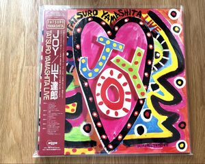 88位 【パーフェクトコンディション】山下達郎 JOY TATSURO YAMASHITA LIVE 3枚組LPレコード