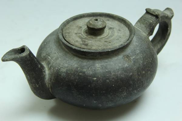 李朝期 石工品 石製 薬缶 湯沸 李王家 煎茶道具 急須 【公式通販】