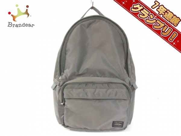 タンカー リュックサック バックパック PORTER デイパック シルバー 