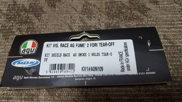 AGV TI-TECH スモークシールド