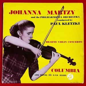 171位 ★極美盤【英完全初出／33CX 1165／MONO】V ヨハンナ・マルツィ／クレツキ『ブラームス：