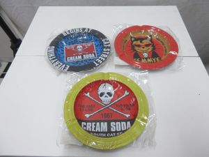 クリームソーダ 灰皿 2個セット ビンテージ 新品未使用 クリームソーダ 灰皿の値段と価格推移は？｜9件の売買データから