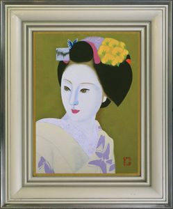 日本画家　室井東志生　筆作品　日展監事、福島県出身 室井東志生の値段と価格推移は？｜2件の売買データから室井東志生の