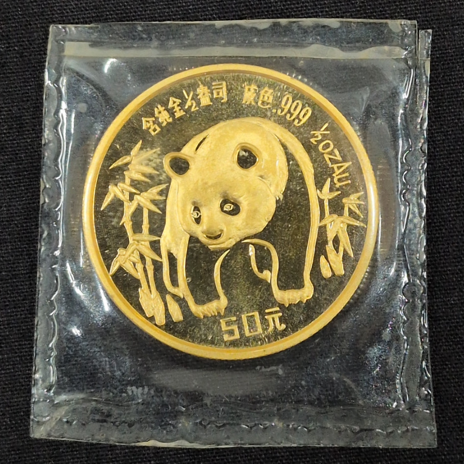 パンダ金貨 1986年の値段と価格推移は？｜1件の売買データからパンダ