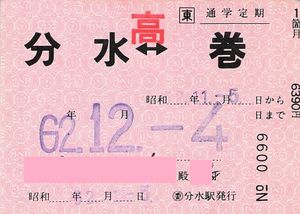 定期券 昭和の値段と価格推移は？｜39件の売買データから定期券 昭和の