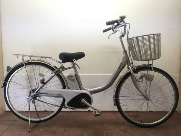 中古電動自転車 パナソニック リチウム ビビDX 24インチ 横浜 №8183