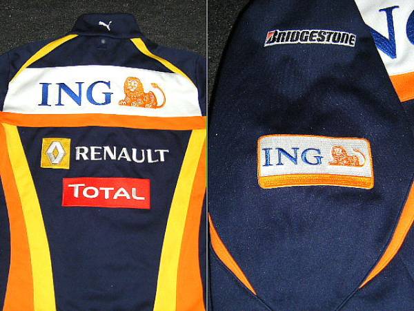 INGルノーF1 チーム支給非売品 2009フリースJKT アロンソ