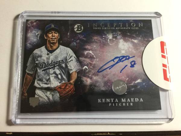 前田健太 Topps 直筆サインカード ルーキーカード ⁄ NPB ドジャース 25