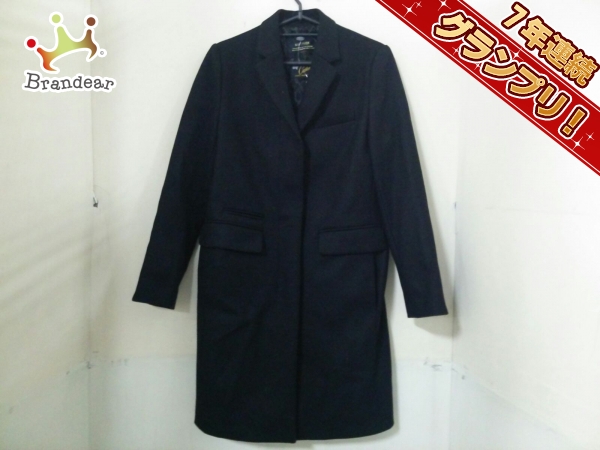 マカフィ コート 38 レディース 美品 黒 冬物 MACPHEE MACPHEE 