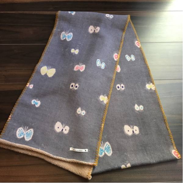 ◆美品 レア◆ミナペルホネン hanahane マフラー