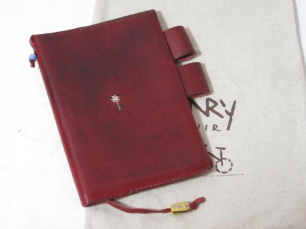 上質 HENRY CUIR ほぼ日手帳 レザー カバー ボルドー 1612018