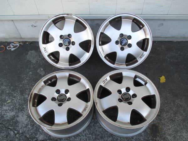 ボルボ純正 16×7J +49 ホイール4本 管理45194