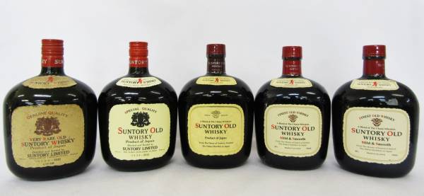 古酒/5本セット/サントリーオールド/760ml/700ml/未開栓 ,△△ 【公式