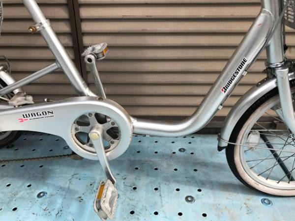 ○F25【ブリヂストン】大人用三輪自転車 WAGON NBW10 アルミ