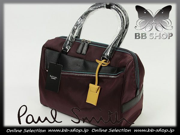 ◆3265◆ポールスミス 本物新品ステッチボストントートバッグ