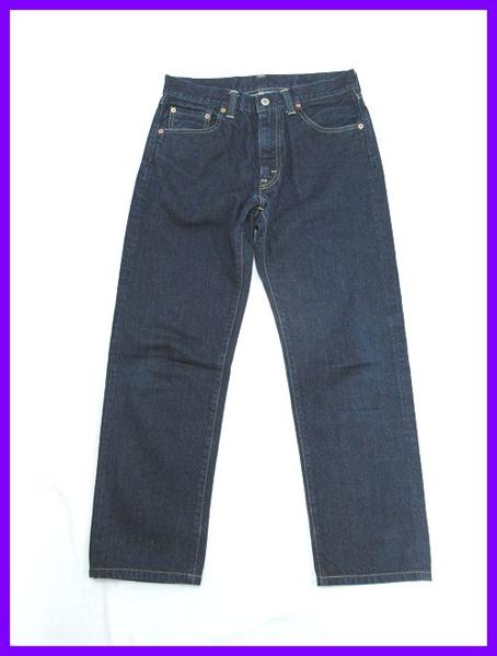 31565★１円 美品 コムデギャルソン デニムパンツ XS ネイビー