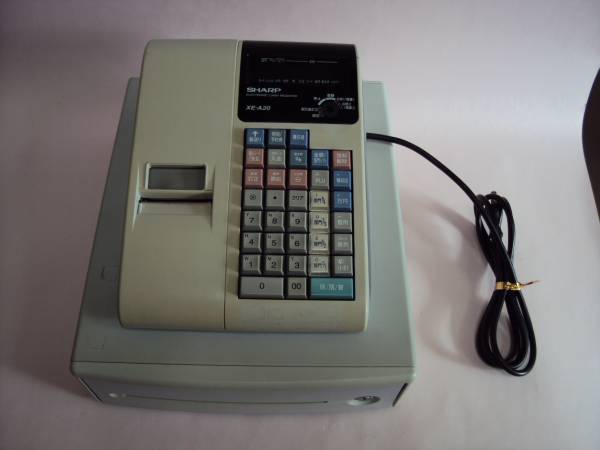 シャープ　レジスター　XE-A20 中古　動作品