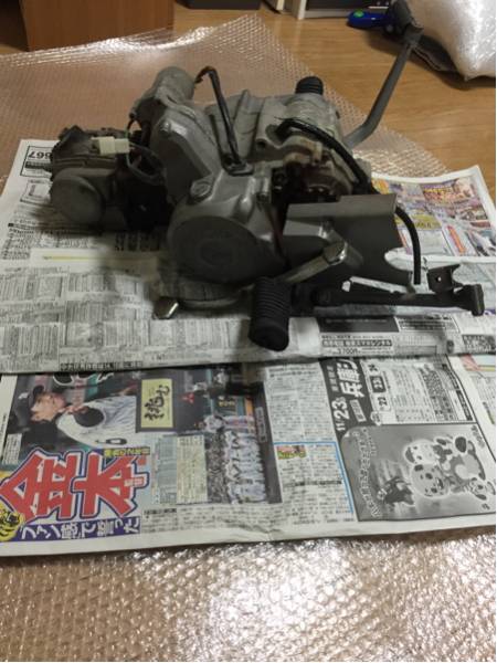 カブ90純正12Vセル付きエンジン実働確認済み HA02 CUB シャリー