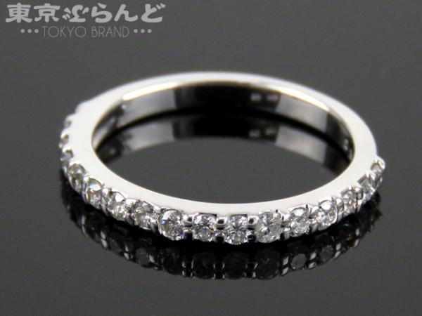 101157131 1円ポンテヴェキオ ダイヤリング 0.35ct K18WG 仕上済
