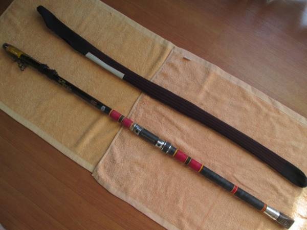 中古美品　がま磯シルバー３号５M遠投