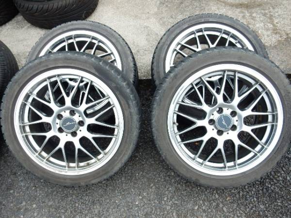 売り切り!!ＢＳ スタッドレスセット 215/45R17 プリウス スバル