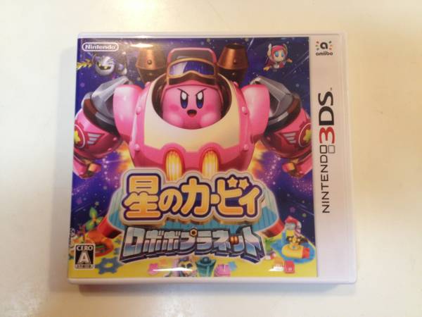 3DS 星のカービィ　ロボボプラネット　中古美品