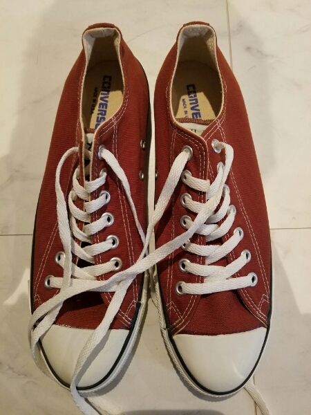 希少　CONVERSE　オールスター　デッドストック　USA　茶色 