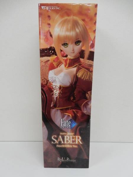 ! ボークス DD セイバー Fate/EXTRA Ver. カスタムドール箱付