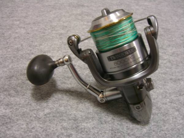 ☆SHIMANO TWINPOWER シマノ 02 ツインパワー 8000PG☆ジギング リール