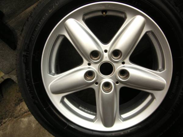 MINI純正 16×6.5 +46 PCD120○バリ山 205/60R16 1本のみ