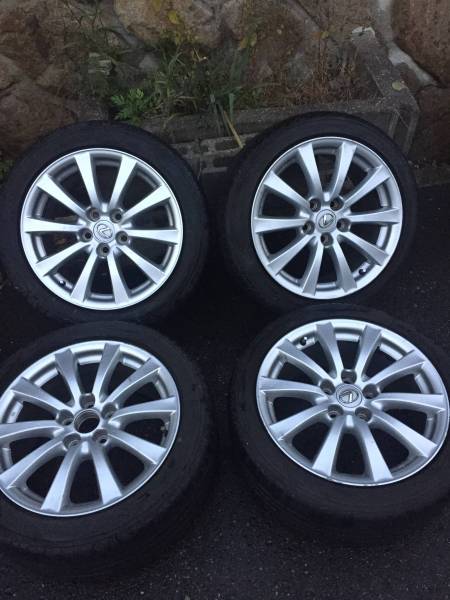 レクサスIS純正ホイールタイヤ4本セットADVANSport レクサスFスポーツ