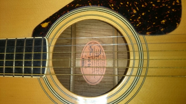 YAMAHA FG-351 アコースティックギター に興味をもっていただき 【公式