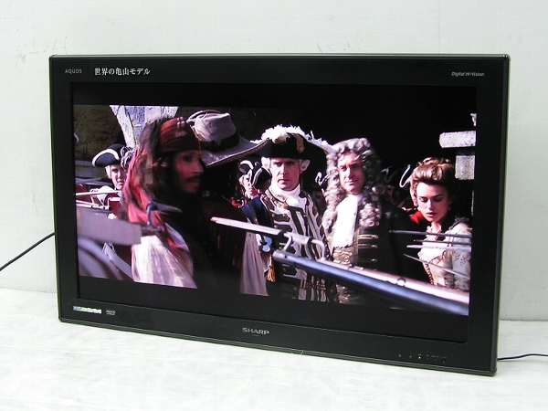 【中古】SHARP 37V型 液晶テレビ AQUOS 2007年モデル □○ シャープ 液晶テレビ AQUOS 37型 07年 LC-37GS20 映りOK 中古